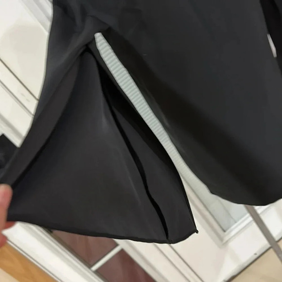 Cynthia Steffe Black dress with beaded neckline and split sleeves - Picture 4 of 10